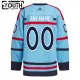 Adidas Winnipeg Jets Lasten Pelipaita Vuotispäivä 2023-2024 Authentic Sininen ( Omalla Nimellä )