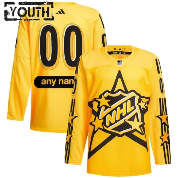Adidas x Drew House NHL Game Lasten Pelipaita All Star 2024 Authentic Keltainen ( Omalla Nimellä ) Adidas x Drew House NHL Game Lasten Pelipaita All Star 2024 Authentic Keltainen ( Omalla Nimellä )