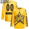 Adidas x Drew House NHL Game Lasten Pelipaita All Star 2024 Authentic Keltainen ( Omalla Nimellä )