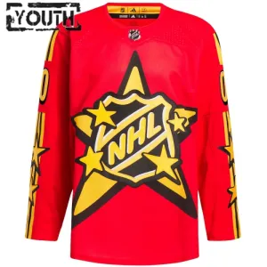 Adidas x Drew House NHL Game Lasten Pelipaita All Star 2024 Authentic Punainen ( Omalla Nimellä )