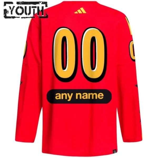 Adidas x Drew House NHL Game Lasten Pelipaita All Star 2024 Authentic Punainen ( Omalla Nimellä )