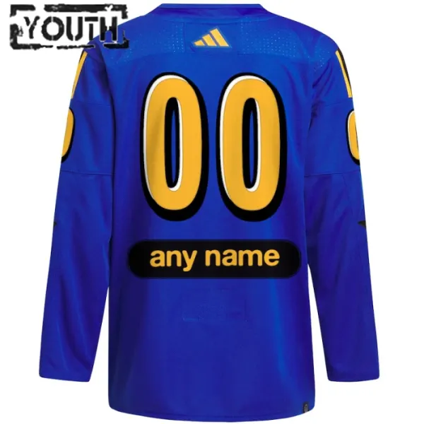 Adidas x Drew House NHL Game Lasten Pelipaita All Star 2024 Authentic Sininen ( Omalla Nimellä )