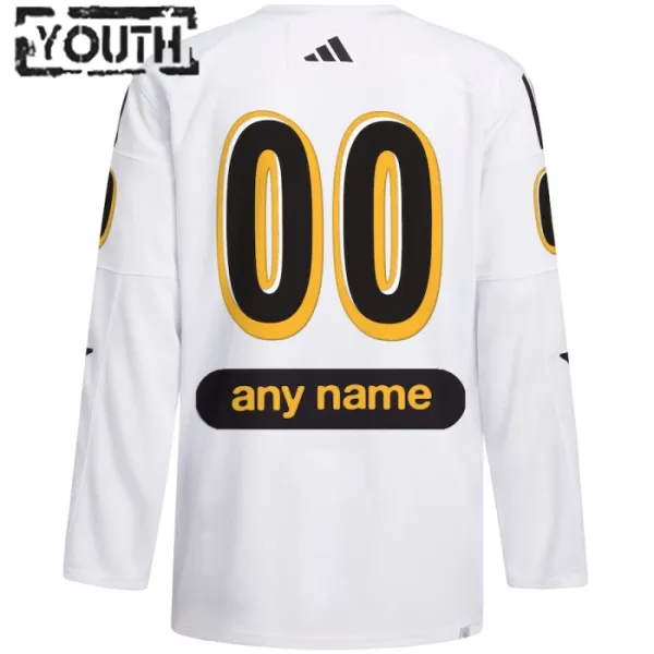 Adidas x Drew House NHL Game Lasten Pelipaita All Star 2024 Authentic Valkoinen ( Omalla Nimellä )