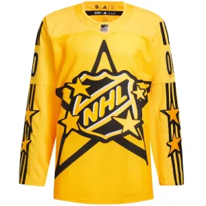 Adidas x Drew House NHL Game Pelipaita All Star 2024 Authentic Keltainen ( Omalla Nimellä )