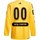 Adidas x Drew House NHL Game Pelipaita All Star 2024 Authentic Keltainen ( Omalla Nimellä )