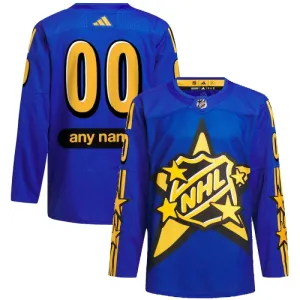 Adidas x Drew House NHL Game Pelipaita All Star 2024 Authentic Sininen ( Omalla Nimellä )