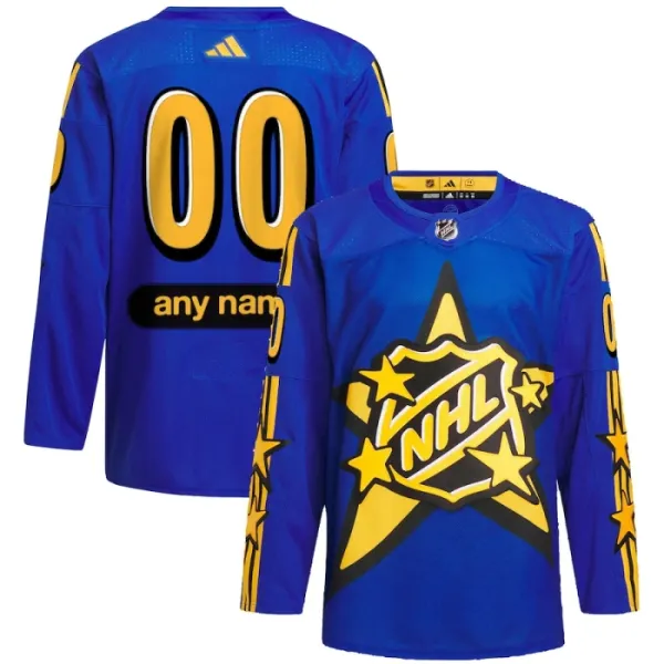 Adidas x Drew House NHL Game Pelipaita All Star 2024 Authentic Sininen ( Omalla Nimellä ) Adidas x Drew House NHL Game Pelipaita All Star 2024 Authentic Sininen ( Omalla Nimellä )