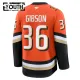 Fanatics Anaheim Ducks John Gibson Lasten Pelipaita 2024-2025 Koti Premium Oranssi