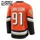 Fanatics Anaheim Ducks Leo Carlsson Lasten Pelipaita 2024-2025 Koti Premium Oranssi