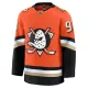 Fanatics Anaheim Ducks Leo Carlsson Pelipaita 2024-2025 Koti Premium Oranssi