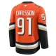 Fanatics Anaheim Ducks Leo Carlsson Pelipaita 2024-2025 Koti Premium Oranssi