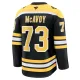 Fanatics Boston Bruins Charlie McAvoy Pelipaita 2024-2025 Koti Premium Musta