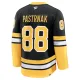 Fanatics Boston Bruins David Pastrnak 100-Vuotispäivä Pelipaita 2024-2025 Kolmos Premium Musta