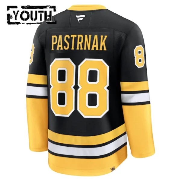Fanatics Boston Bruins David Pastrnak Lasten 100-Vuotispäivä Pelipaita 2024-2025 Kolmos Premium Musta