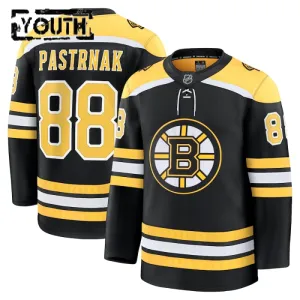 Fanatics Boston Bruins David Pastrnak Lasten Pelipaita 2024-2025 Koti Premium Musta