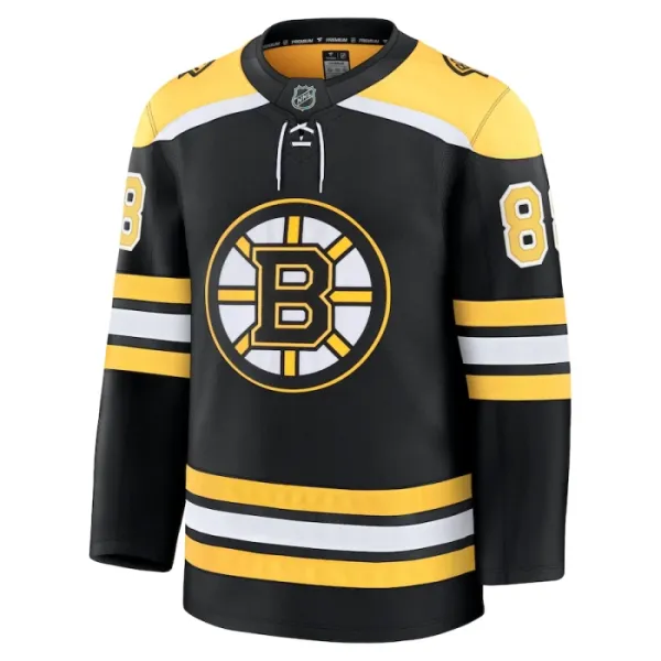 Fanatics Boston Bruins David Pastrnak Pelipaita 2024-2025 Koti Premium Musta