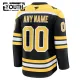 Fanatics Boston Bruins Lasten Pelipaita 2024-2025 Koti Premium Musta ( Omalla Nimellä )