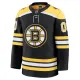 Fanatics Boston Bruins Pelipaita 2024-2025 Koti Premium Musta ( Omalla Nimellä )