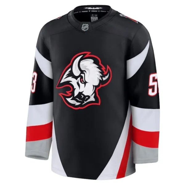 Fanatics Buffalo Sabres Jeff Skinner Pelipaita 2024-2025 Kolmos Premium Musta