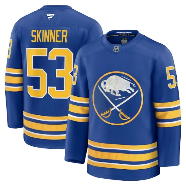 Fanatics Buffalo Sabres Jeff Skinner Pelipaita 2024-2025 Koti Premium Sininen Fanatics Buffalo Sabres Jeff Skinner Pelipaita 2024-2025 Koti Premium Sininen