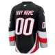 Fanatics Buffalo Sabres Pelipaita 2024-2025 Kolmos Premium Musta ( Omalla Nimellä )