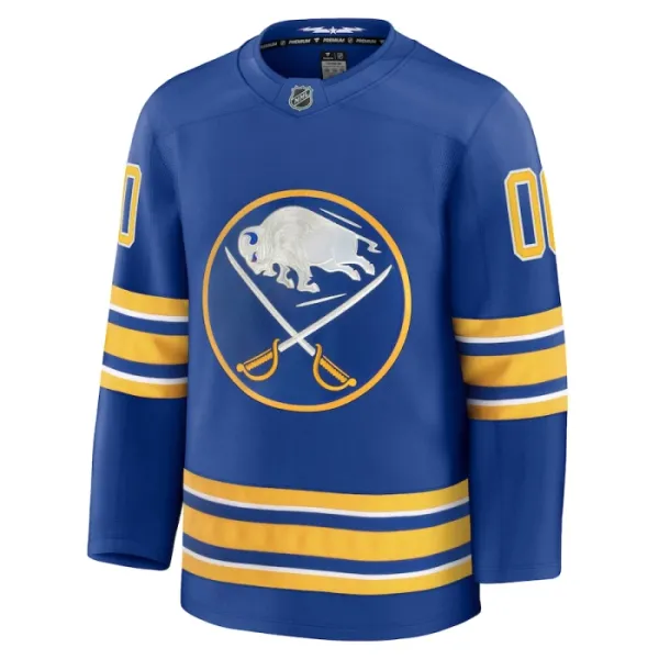 Fanatics Buffalo Sabres Pelipaita 2024-2025 Koti Premium Sininen ( Omalla Nimellä )