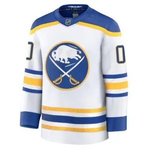 Fanatics Buffalo Sabres Pelipaita 2024-2025 Vieras Premium Valkoinen ( Omalla Nimellä )