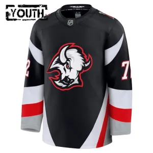 Fanatics Buffalo Sabres Tage Thompson Lasten Pelipaita 2024-2025 Kolmos Premium Musta