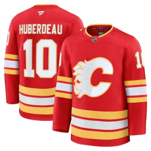 Fanatics Calgary Flames Jonathan Huberdeau Pelipaita 2024-2025 Koti Premium Punainen