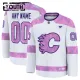 Fanatics Calgary Flames Lasten Pelipaita 2024-2025 Hockey Fights Cancer Practice Valkoinen ( Omalla Nimellä ) Fanatics Calgary Flames Lasten Pelipaita 2024-2025 Hockey Fights Cancer Practice Valkoinen ( Omalla Nimellä )