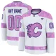 Fanatics Calgary Flames Pelipaita 2024-2025 Hockey Fights Cancer Practice Valkoinen ( Omalla Nimellä ) Fanatics Calgary Flames Pelipaita 2024-2025 Hockey Fights Cancer Practice Valkoinen ( Omalla Nimellä )