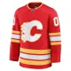 Fanatics Calgary Flames Pelipaita 2024-2025 Koti Premium Punainen ( Omalla Nimellä )