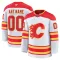 Fanatics Calgary Flames Pelipaita 2024-2025 Vieras Premium Valkoinen ( Omalla Nimellä )