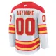Fanatics Calgary Flames Pelipaita 2024-2025 Vieras Premium Valkoinen ( Omalla Nimellä )