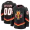 Fanatics Calgary Flames Pelipaita Kolmos Premium Musta ( Omalla Nimellä )