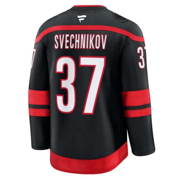 Fanatics Carolina Hurricanes Andrei Svechnikov Pelipaita 2024-2025 Koti Premium Musta