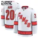 Fanatics Carolina Hurricanes Sebastian Aho Lasten Pelipaita 2024-2025 Vieras Premium Valkoinen Fanatics Carolina Hurricanes Sebastian Aho Lasten Pelipaita 2024-2025 Vieras Premium Valkoinen