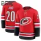 Fanatics Carolina Hurricanes Sebastian Aho Lasten Pelipaita Vuotispäivä Kolmos Premium Punainen