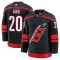 Fanatics Carolina Hurricanes Sebastian Aho Pelipaita 2024-2025 Koti Premium Musta