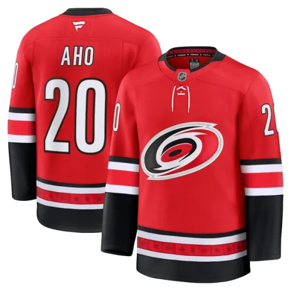 Fanatics Carolina Hurricanes Sebastian Aho Pelipaita Vuotispäivä Kolmos Premium Punainen Fanatics Carolina Hurricanes Sebastian Aho Pelipaita Vuotispäivä Kolmos Premium Punainen