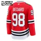 Fanatics Chicago Blackhawks Connor Bedard Lasten Pelipaita 2024-2025 Koti Premium Punainen
