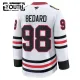 Fanatics Chicago Blackhawks Connor Bedard Lasten Pelipaita 2024-2025 Vieras Premium Valkoinen