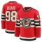 Fanatics Chicago Blackhawks Connor Bedard Pelipaita 2024-2025 Premium Winter Classic Punainen