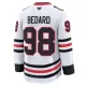 Fanatics Chicago Blackhawks Connor Bedard Pelipaita 2024-2025 Vieras Premium Valkoinen