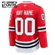 Fanatics Chicago Blackhawks Lasten Pelipaita 2024-2025 Koti Premium Punainen ( Omalla Nimellä )