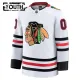 Fanatics Chicago Blackhawks Lasten Pelipaita 2024-2025 Vieras Premium Valkoinen ( Omalla Nimellä )
