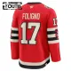 Fanatics Chicago Blackhawks Nick Foligno Lasten Pelipaita 2024-2025 Premium Winter Classic Punainen