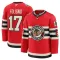 Fanatics Chicago Blackhawks Nick Foligno Pelipaita 2024-2025 Premium Winter Classic Punainen