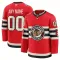 Fanatics Chicago Blackhawks Pelipaita 2024-2025 Premium Winter Classic Punainen ( Omalla Nimellä )