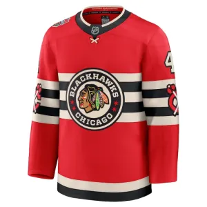 Fanatics Chicago Blackhawks Seth Jones Pelipaita 2024-2025 Premium Winter Classic Punainen